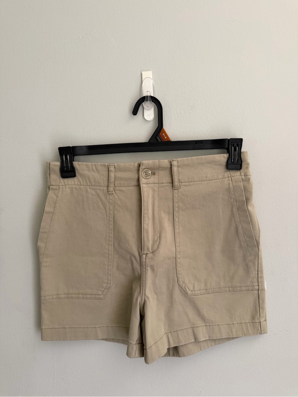 Bagatelle Beige Women's Utility Short - Casual Cotton Blend NWT